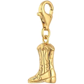 KUZZOI Charm Cowboy Stiefel Gold
