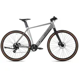 ADORE E-Bike UBR-770 28" Alu Urban Bike Stadtfahrrad Heckmotor 30NM / 10Ah Stahlgrau matt