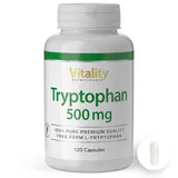 vitality nutritonals Tryptophan Hochdosiert Kapseln 120 St.