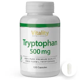 vitality nutritonals Tryptophan Hochdosiert Kapseln 120 St.