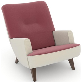 Max Winzer Loungesessel build-a-chair Borano«, rosa