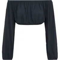 lscn by lascana Carmenbluse Dunkelblau 38