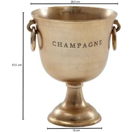 FineBuy Flaschenkühler Gold