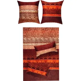 Erwin Müller Bettwäsche in rot | 155x200 cm)