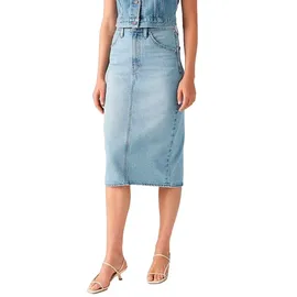 Levi's Hr Back Slit Skirt Riveting Clean Hem - 29W
