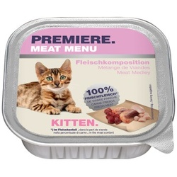 PREMIERE Meat Menu Kitten Fleischkomposition 16x100 g