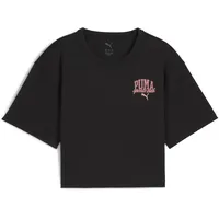 Puma Mädchen PUMA Class Tee G T-Shirts, PUMA Black,