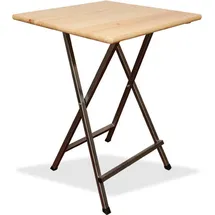 natura Stehtisch 80 x 110 x 80 cm Grau