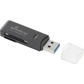 MediaRange USB-Kartenleser schwarz