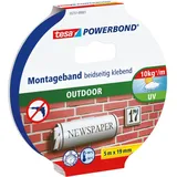 Tesa Montageband Powerbond Outdoor 5 m x 19 mm 1 St.