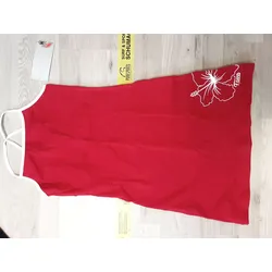 F2 Dress Leslie red Woman Damen Kleidy Top Oberteil shirt, Konfiguration: M