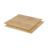 Sconto Designrückwand für Highboard 2er-Set 51,3 x 49,1
