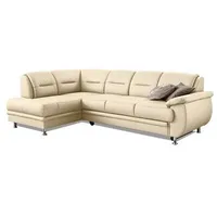 sit&more Eckcouch L-förmig beige 2-Sitzer