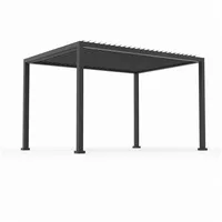 Anndora Aluminium Pergola Gartenpavillon 3 x 4 m wetterfeste