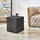 [en.casa] Ellelu Schwarz MDF 45 x 40 x 40 cm