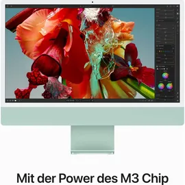 Apple iMac 24" Retina 4,5K Display 2023 M3 8 GB RAM 512 GB SSD 10-Core GPU Grün