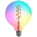 luumr LED E27 Smart Led LED Filament G125 10010116 in Transparent aus Glas E27