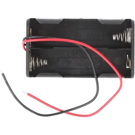 goobay 4x Batteriehalter - lose Kabelenden