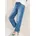 High Waist Barrel Leg im Loose Fit mid Blue wash 29 29W 28L