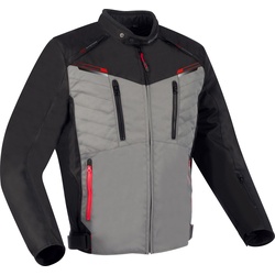 Bering Otago, Textiljacke wasserdicht - Schwarz/Grau - XL