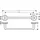 Hansgrohe Axor Universal Circular Haltestange Mattschwarz 42813670