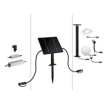 Paulmann Beleuchtungssystem Plug & Shine Solarpanel 41,8 cm spritzwassergeschützt IP44 Anthrazit