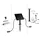 Paulmann Beleuchtungssystem Plug & Shine Solarpanel 41,8 cm spritzwassergeschützt IP44 Anthrazit