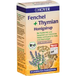 Hoyer Fenchel + Thymian Honigsirup Sirup 250 g 250 g Sirup