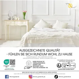 Aqua-Textil Soft Touch Sommer Steppdecke 150x220 PES Mikrofaser 880g Quadratsteppung