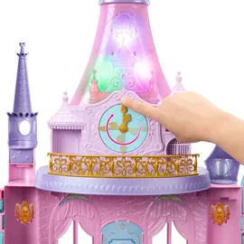 Mattel Puppenhaus Disney Prinzessin Royal Adventures Schloss rosa HLW29