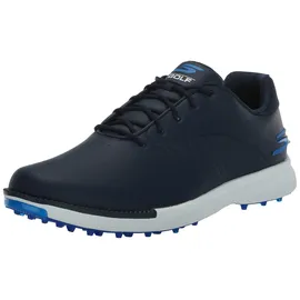 SKECHERS Herren Tempo wasserdichte Golfschuhe Sneaker, Marineblau/blau, 46 EU