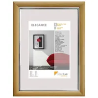 The Wall Kunststoff Bilderrahmen Elegance buche-metallic-silber, 61 x 91,5