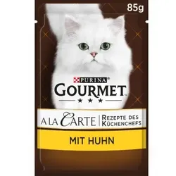 GOURMET à la Carte 26x85g Huhn garniert mit Pasta-Perlen