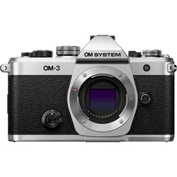 OM System OM-3 Body silber