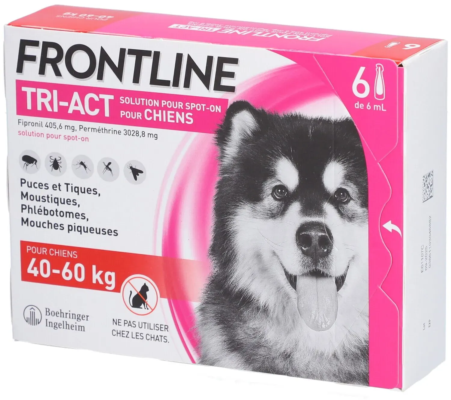 Frontline® TRI-ACT XL pour très grands chiens 6 pc(s) pipette(s) unidose(s)