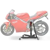 Zentralständer passend für Ducati 996 99-01 grau Motorradheber ConStands Power-Classic