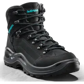 Lowa Renegade GTX Mid Damen Asphalt/Türkis 41