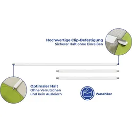 Wenko Betttuchspanner extra lang 3-teiliges Set, - Weiß