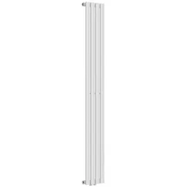 neu.haus Designheizkörper Nore 1600 x 240 mm 438 W weiß Mittelventil