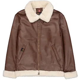 Alpha Industries B3 FL Fliegerjacke braun S
