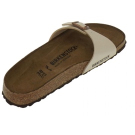 Birkenstock Madrid Vegan Birko-Flor schmal graceful pearl white 41