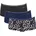 Short C3P 3 Blau/Schwarz M