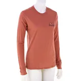 Patagonia Long-Sleeved Cap Cool Merino Blend Damen Shirt-Dunkel-Rot-S