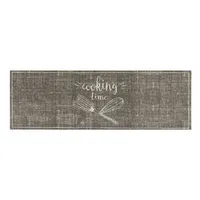Mömax Küchenläufer Cooking Time Braun ca. 50x150cm