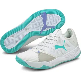 Puma Accelerate Turbo Nitro W+ Hallenschuhe, weiß, Größe 38 - 38