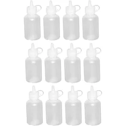 GVK ECO 12 Mini Quetschflaschen 50 ml Soßenflasche, Dressingflasche, Gewürzflasche