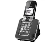 Panasonic Kx-Tgd310Nlg Single Dect Telefoon Zwart/Grijs - Grau/Silber