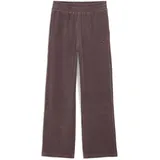 Puma Elevated Velours Rib Straight Leg Jogginghose lila L