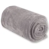 BestLivings Babydecke Mikrofaser Bestlivings hellgrau - silbergrau 70x100 cm