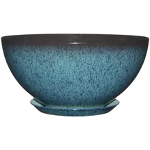 classic home & garden Vogue Pflanzgefäß Rosie Ø 25,4 cm Indigo Speckle